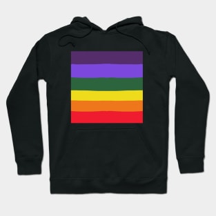 Colorful Rainbow Design Hoodie